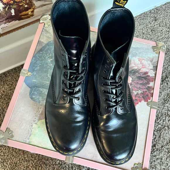 Men’s Dr Martens boots 1460 smooth leather  size 12 - Picture 7 of 8